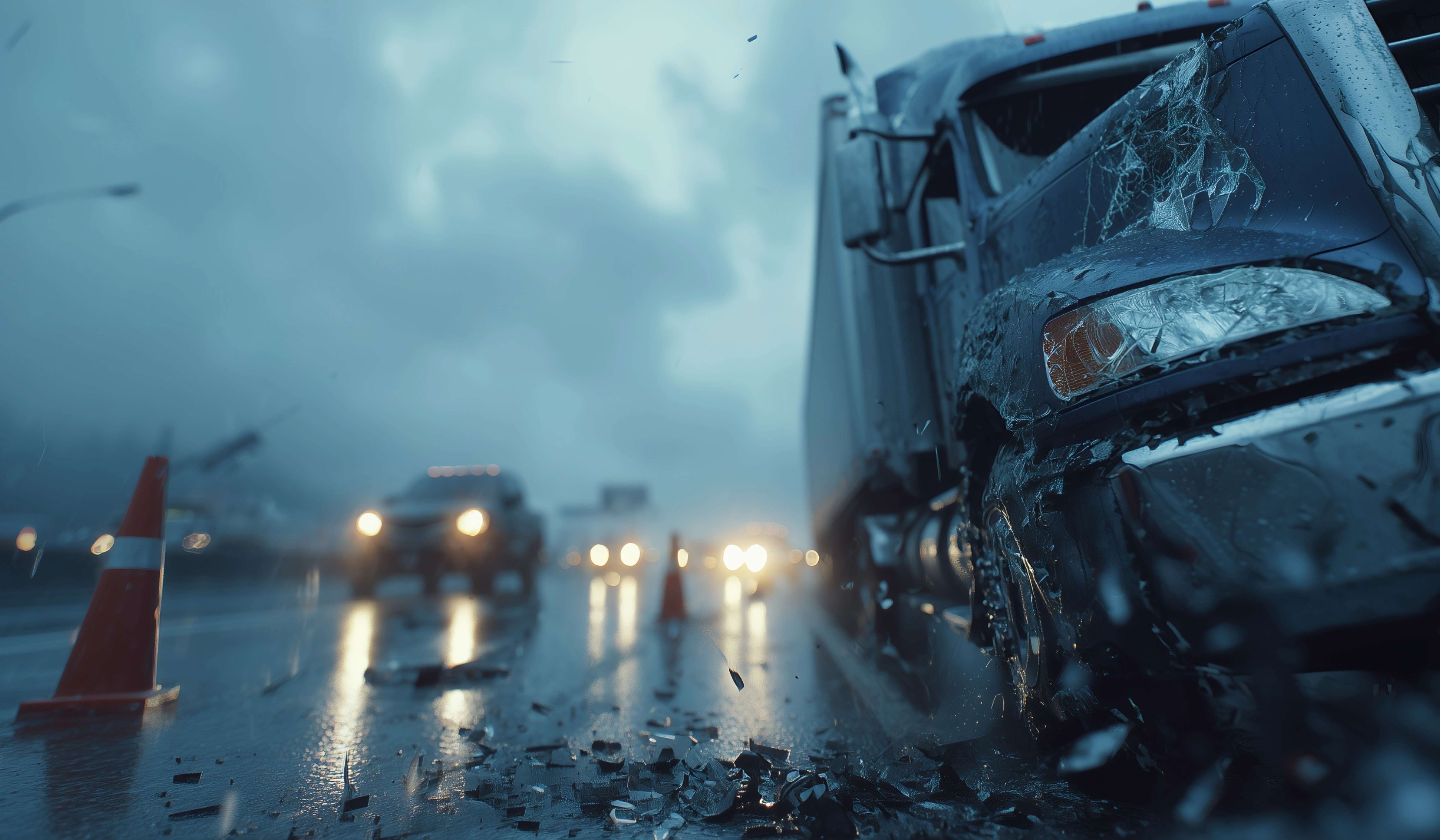 Freight Truck Accident